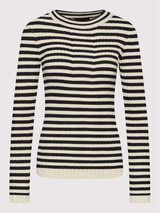 Pieces Pieces Džemper Crista 17115047 Bež Slim Fit