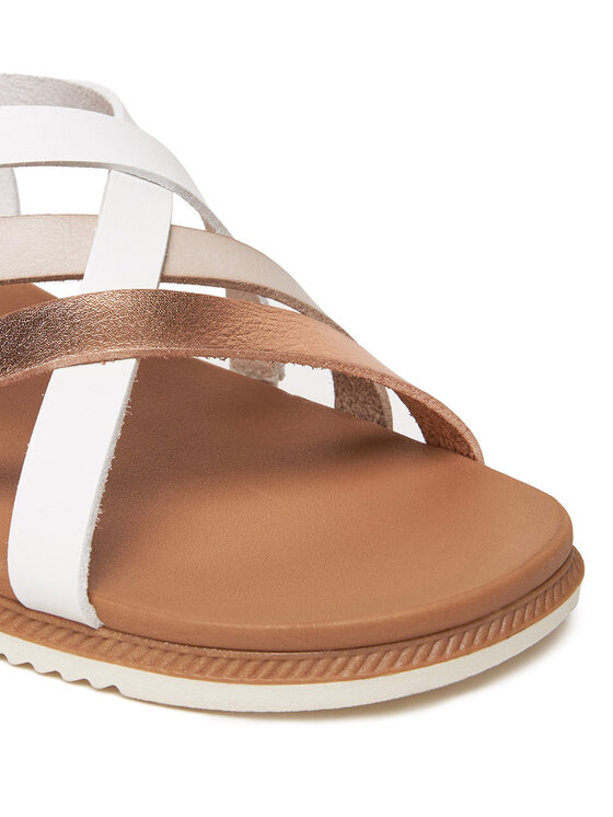 Skechers Skechers Sandale Desert Kiss Low-Peak Rank 114709/WHT Alb