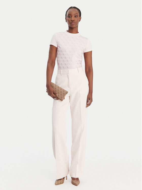 Guess Guess T-särk W4BI26 J1314 Roosa Regular Fit