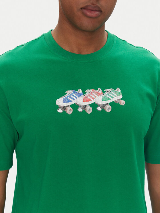 adidas adidas Tricou Roller JP4493 Verde Regular Fit
