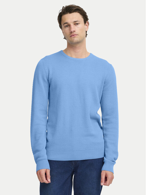 Blend Blend Pulover 20717257 Albastru Regular Fit