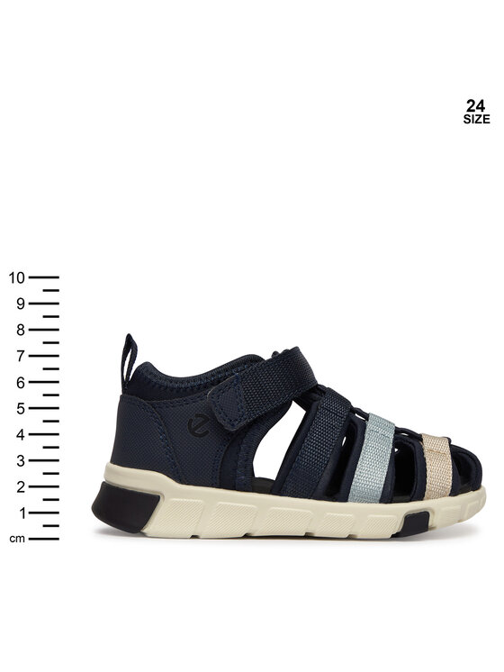 ECCO ECCO Sandály Mini Stride 76116110303 Tmavomodrá