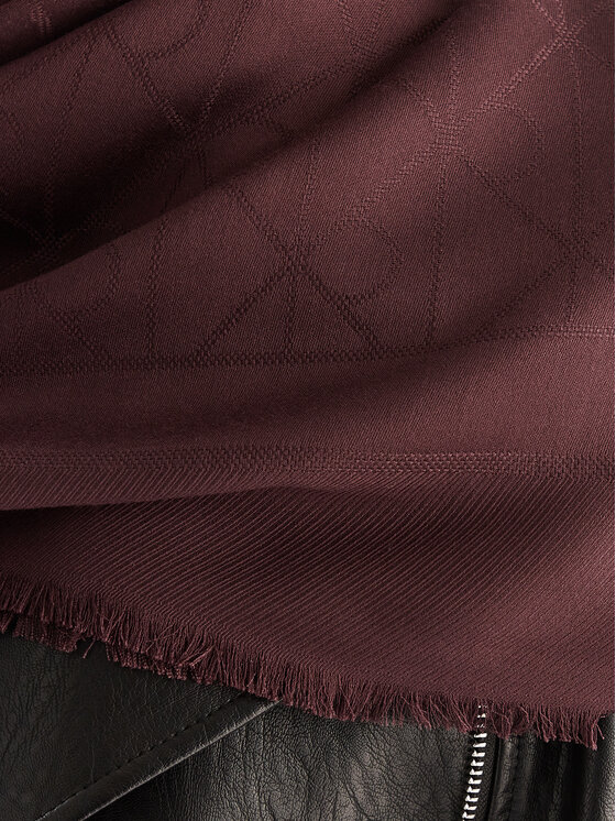 Calvin Klein Calvin Klein Scialle Emblem Aop Tonal LV04D8063G Bordeaux