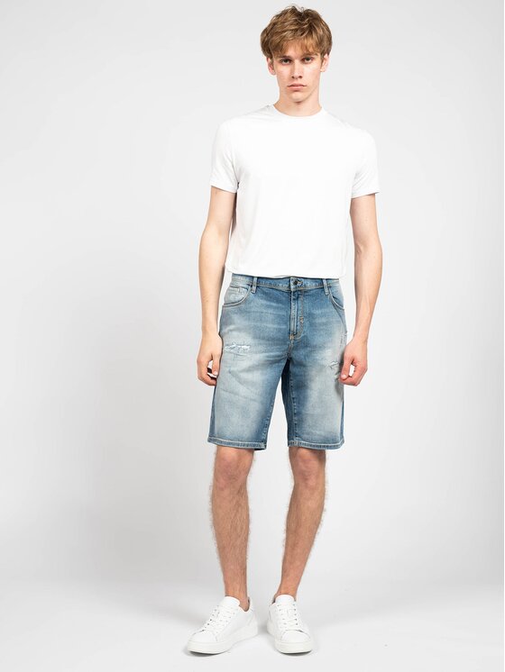 Szorty Antony Morato, Rozmiar 38, Niebieskie, MMDS00072 FA750266 | Dave