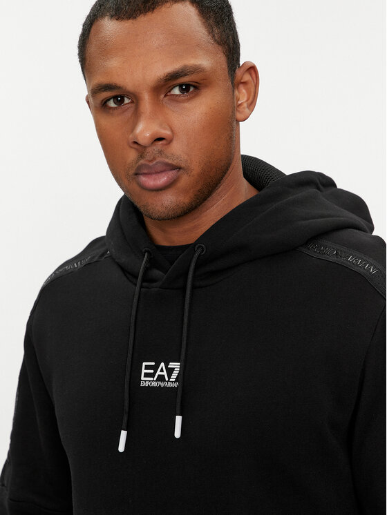 EA7 Emporio Armani EA7 Emporio Armani Bluza 3DPM59 PJ07Z 1200 Czarny Regular Fit