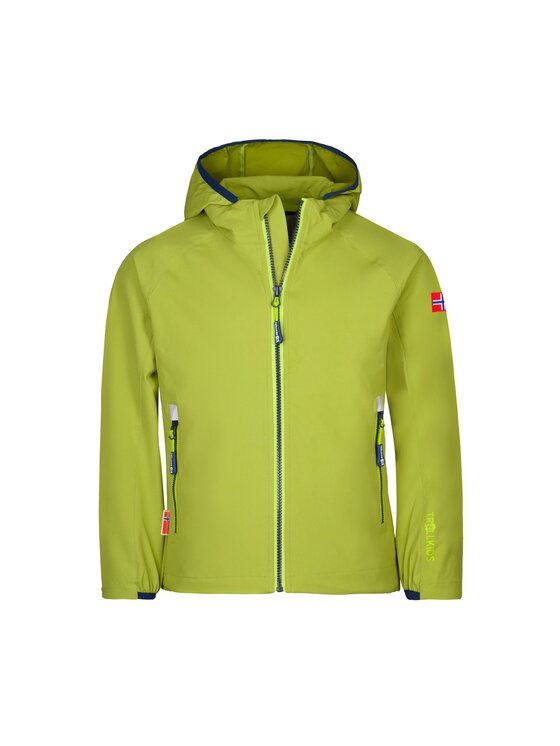 Trollkids Trollkids Kurtka softshell 328-345 Żółty Regular Fit