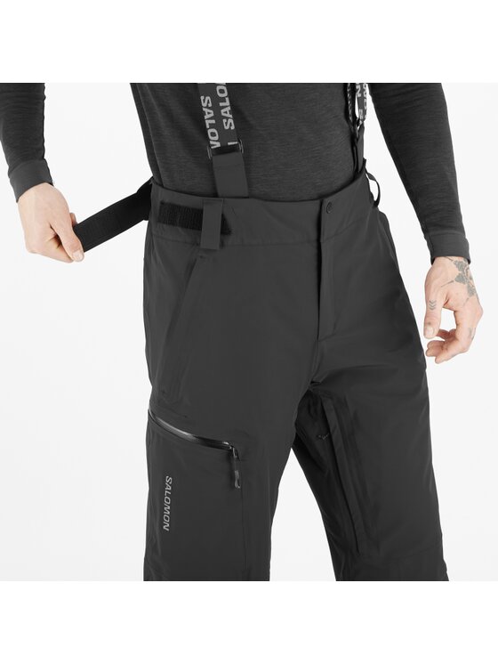 Salomon Salomon Spodnie narciarskie BRILLIANT PANT M Czarny Regular Fit