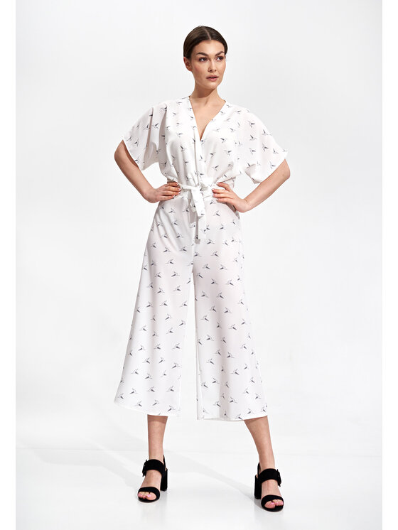 FIGL FIGL Overal M863 Biela Regular Fit