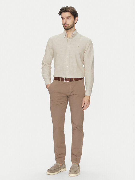 Jack&Jones Jack&Jones Marškiniai Summer 12274599 Smėlio Regular Fit