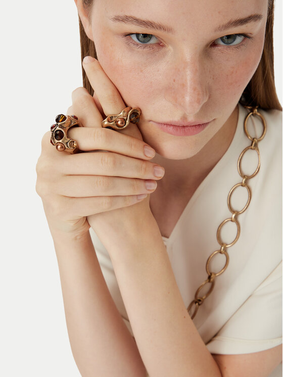 Weekend Max Mara Weekend Max Mara Naszyjnik Aderire 2625756124650 Złoty