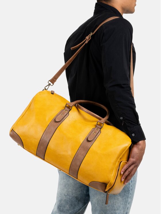 Herling Herling Borsa da viaggio Meitner Giallo