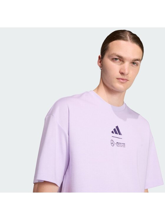 adidas adidas T-Shirt 147517 Fioletowy Loose Fit