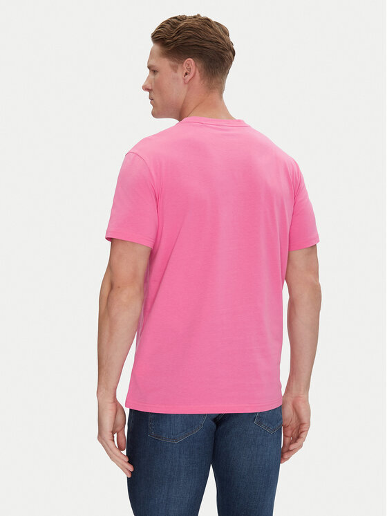 BOSS BOSS Marškinėliai 50491706 Rožinė Regular Fit