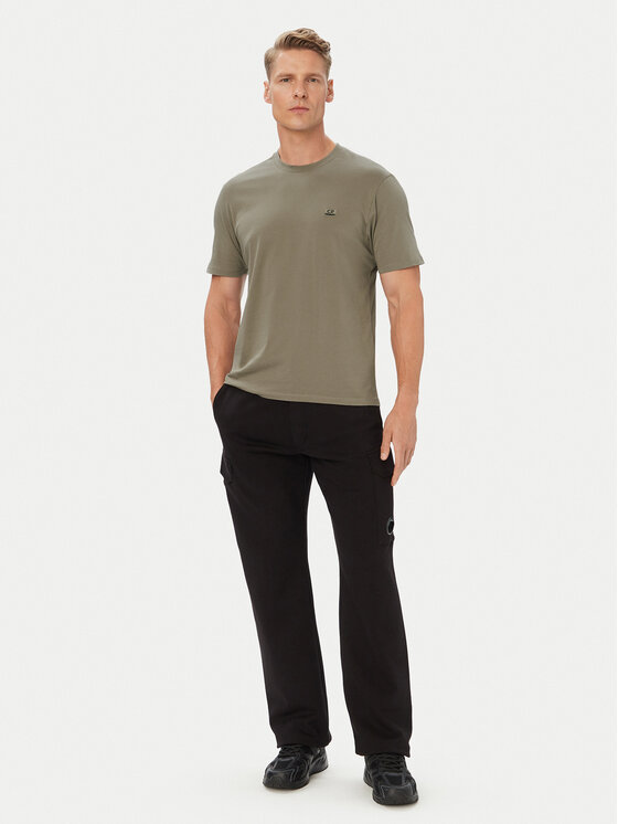C.P. Company C.P. Company T-Shirt 21CMTS726A005100W Beżowy Regular Fit