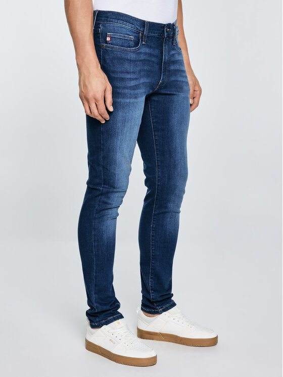 BIG STAR BIG STAR Jeansy TERRY CARROT Niebieski Tapered Fit