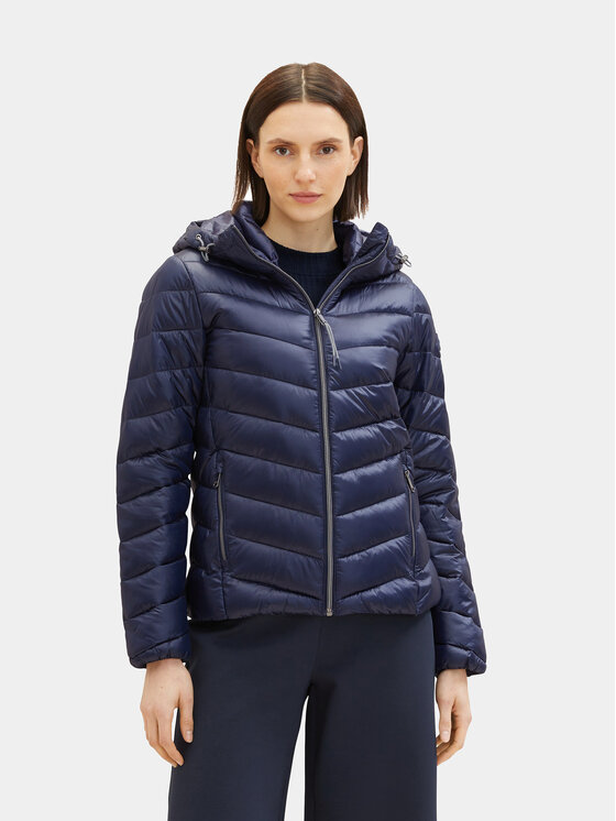 Tom Tailor Tom Tailor Bunda pro přechodné období 1036719 Tmavomodrá Regular Fit