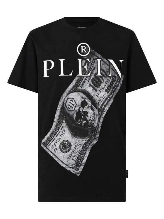 PHILIPP PLEIN PHILIPP PLEIN T-Shirt 31603 Czarny Regular Fit
