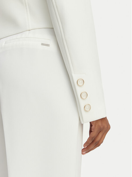 Guess Guess Giacca da abito W6GN03 W1742 Bianco Regular Fit