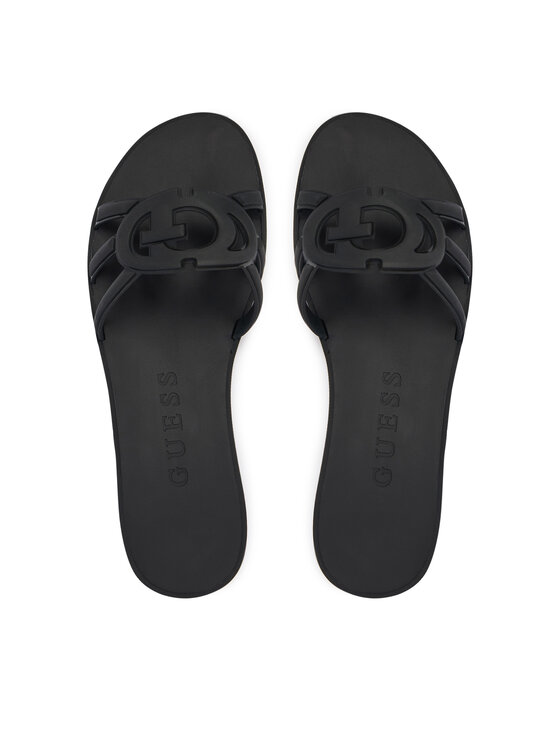 Guess Guess Şlapi FLJHO2 ELE03 Negru