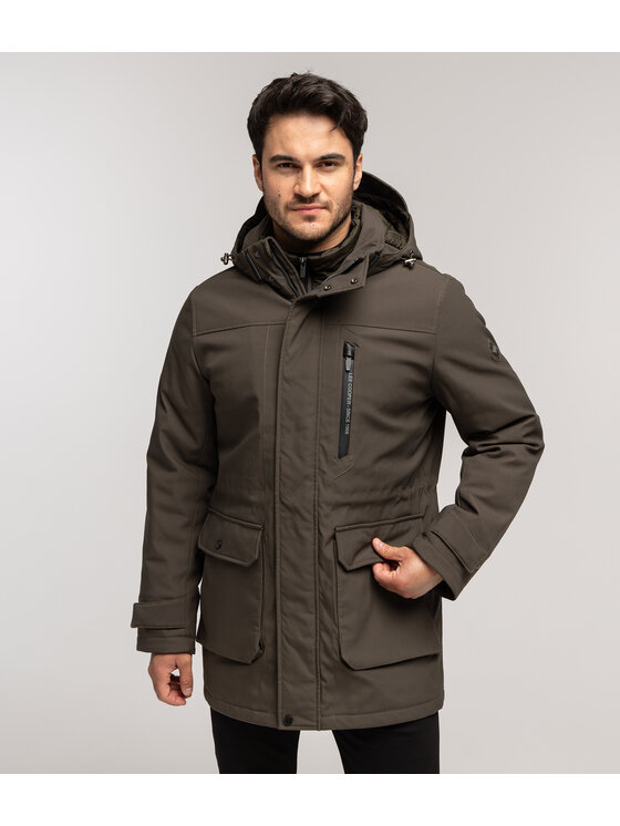 Lee Cooper Lee Cooper Parka APOLLO 3808 Khaki Regular Fit