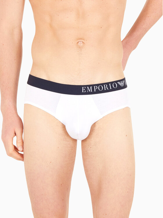 Emporio Armani Underwear Emporio Armani Underwear Slipy 1117333F733 Bílá