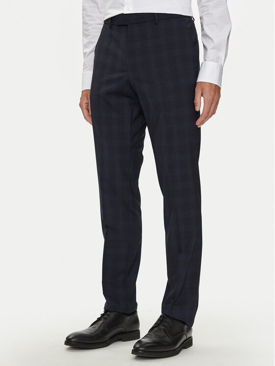 BOSS Boss Uzvalks H-Jeckson 50521676 Tumši zils Regular Fit