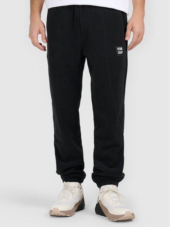 4F 4F Spodnie dresowe FOB Czarny Regular Fit