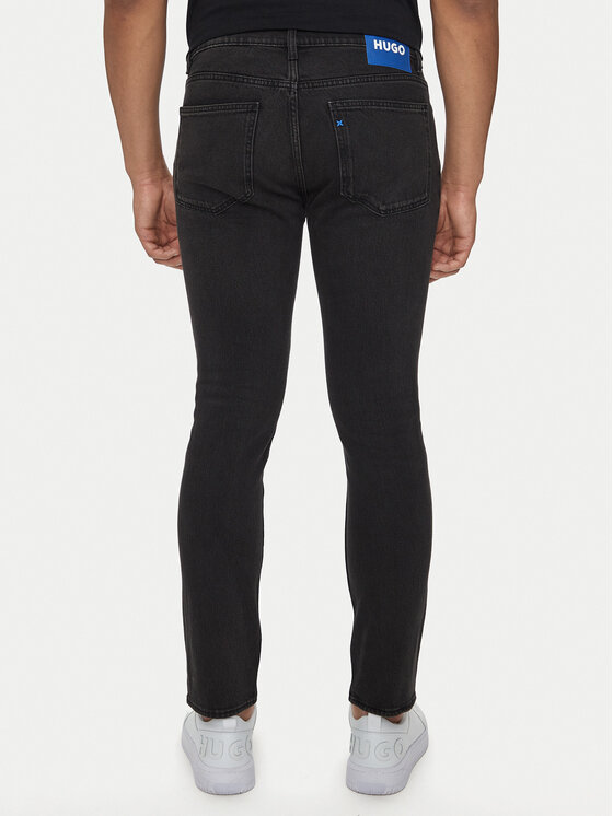 HUGO Hugo Jeans hlače Zane 50511495 Siva Extra Slim Fit