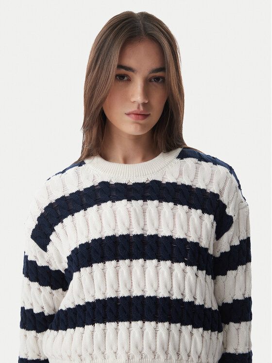 Tommy Jeans Tommy Jeans Megztinis DW0DW22926 Tamsiai mėlyna Loose Fit