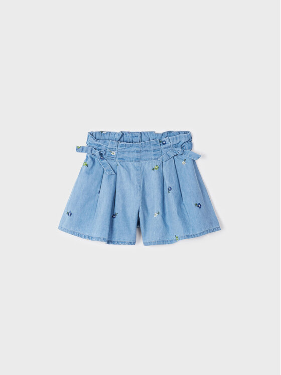 Mayoral Mayoral Stoffshorts 3908 Blau
