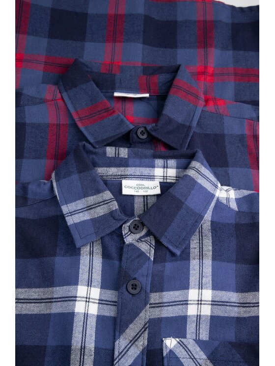 Coccodrillo Coccodrillo Košeľa ZC6136101ABJ-014 Modrá Regular Fit