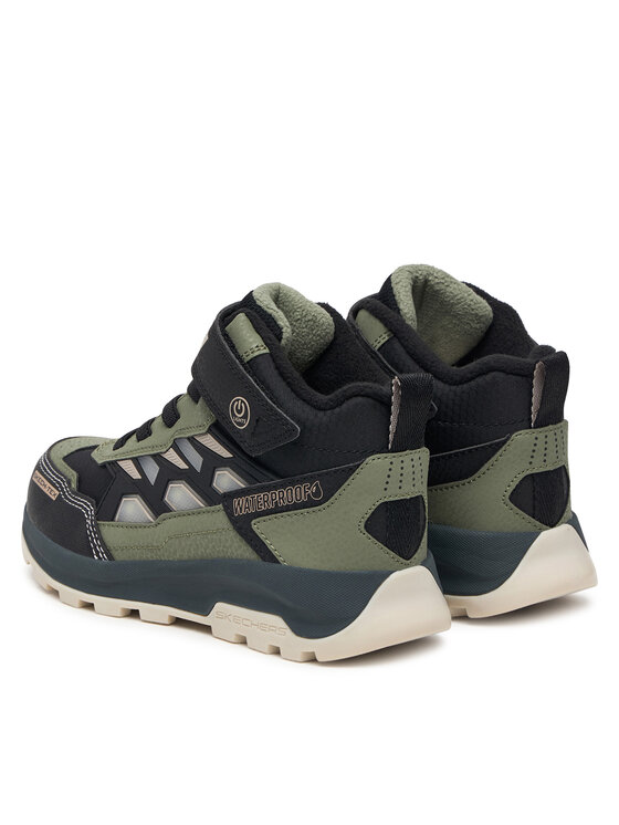 Skechers Skechers Gležnjače S-Lights Waterproof: Storm Blazer - Glow Trail 406381L/BKOL Crna