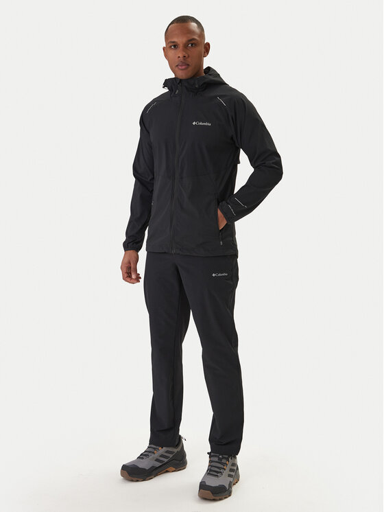 Columbia Columbia Outdoorové nohavice Essential Hike™ 2136921 Čierna Regular Fit