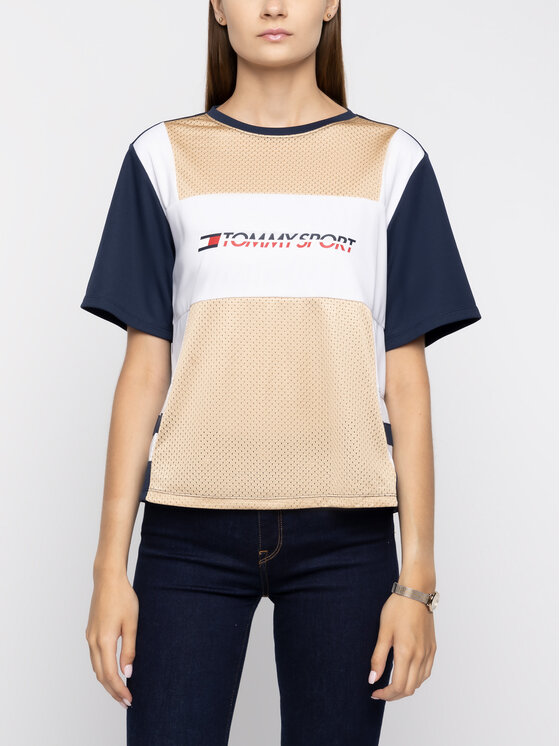 Tommy Sport Tommy Sport T-Shirt S10S100194 Bunt Regular Fit