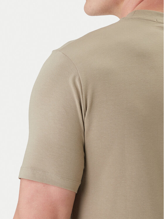 KARL LAGERFELD KARL LAGERFELD Тишърт 755047 562235 Каки Regular Fit