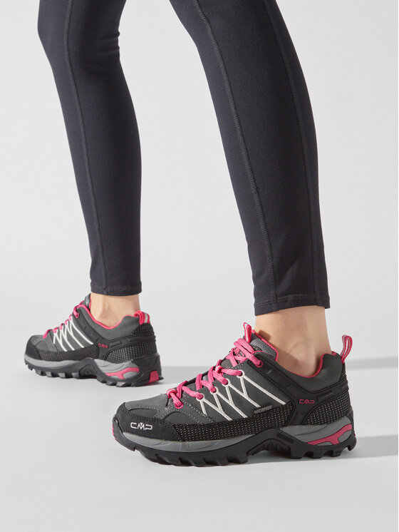 CMP CMP Trekkingi Rigel Low Wmn Treking Shoe Wp 3Q13246 Szary
