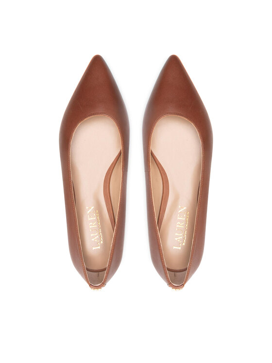 LAUREN RALPH LAUREN LAUREN RALPH LAUREN Balerinke Londyn 802862706002 Rjava