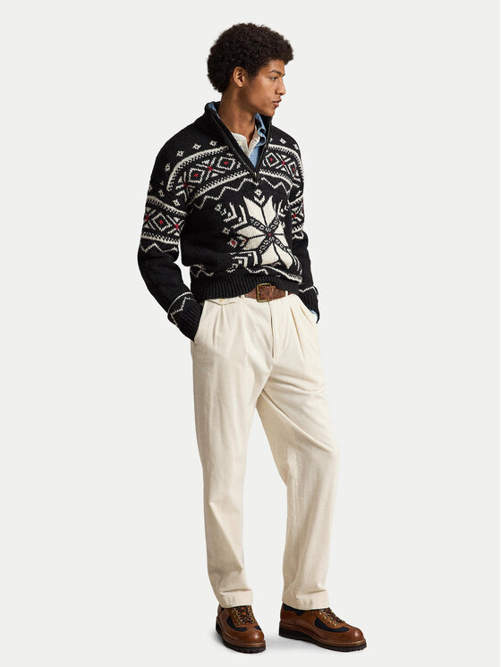 Polo Ralph Lauren Polo Ralph Lauren Пуловер 710B36075001 Черен Regular Fit