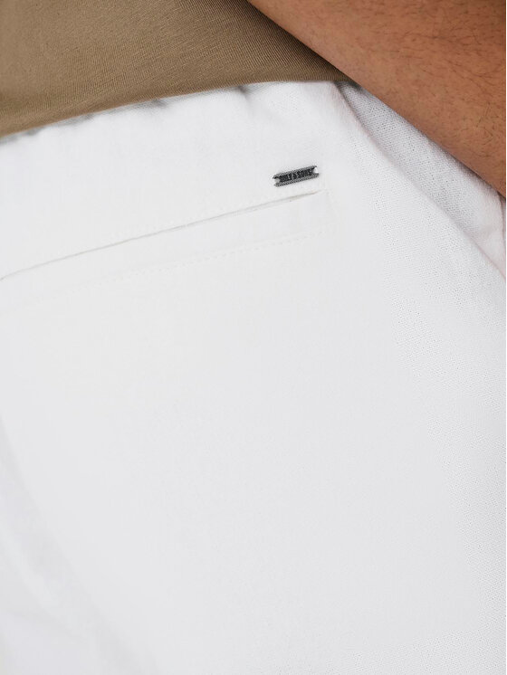 Only & Sons Only & Sons Bavlnené nohavice Sinus 22028267 Biela Loose Fit
