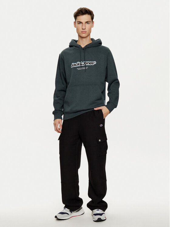 Jack&Jones Jack&Jones Majica dugih rukava Vesterbro 12265766 Zelena Relaxed Fit
