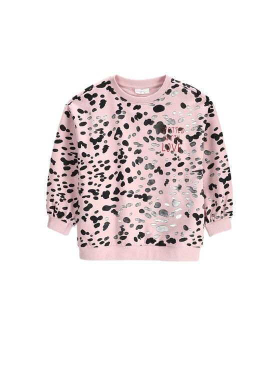 Coccodrillo Coccodrillo Bluza ZC6132101TGK-007 Różowy Regular Fit