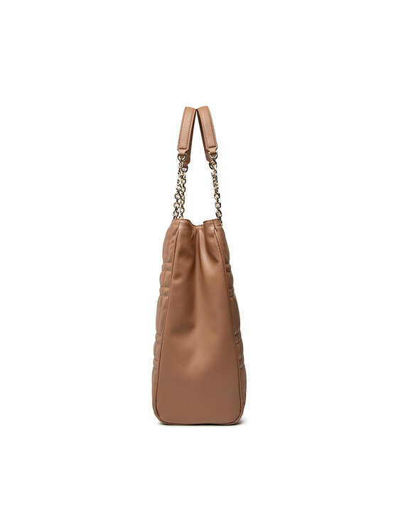 Calvin Klein Calvin Klein Kabelka Re-Lock Quilt Tote W/Lp Cmpt K60K609880 Hnědá