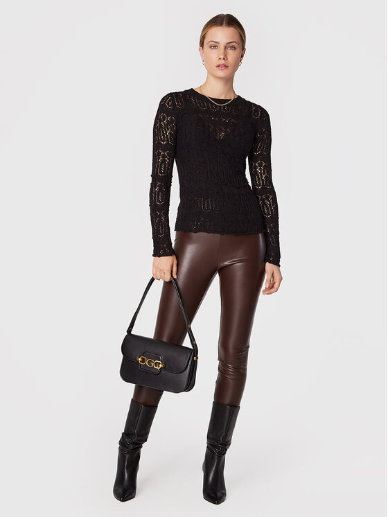 Maglione Nathalie W2BR33 Z31O0 Nero Slim Fit