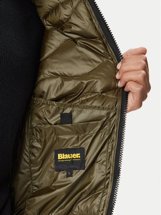 Blauer Blauer Prehodna jakna Daniel 26WBLUC03067 Khaki Regular Fit