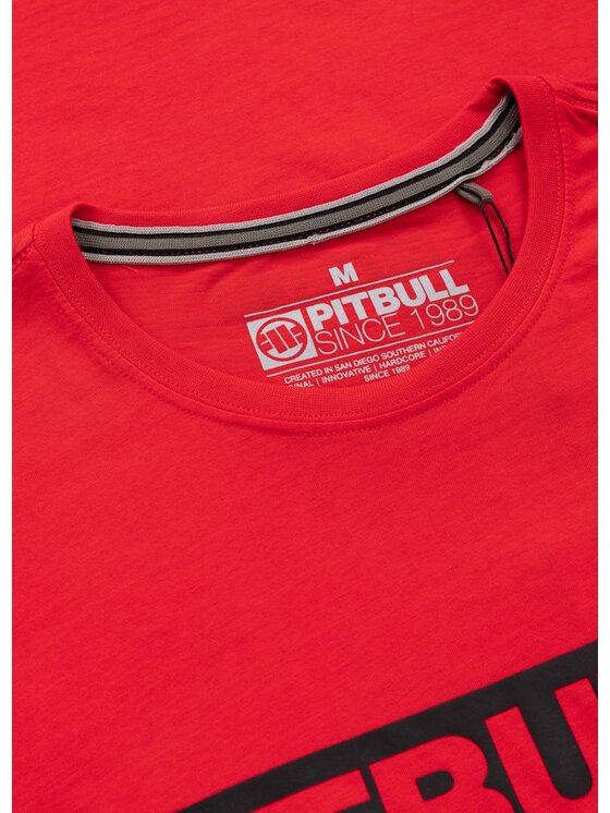 PITBULL PITBULL T-Shirt HILLTOP Czerwony Regular Fit