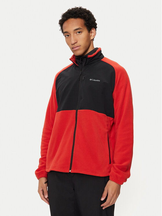 Columbia Fleecová mikina Sage Peak 2095781 Červená Regular Fit