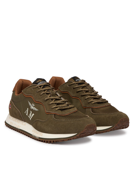 Aeronautica Militare Aeronautica Militare Sneakersy 261SC0320UPL00313 Kaki