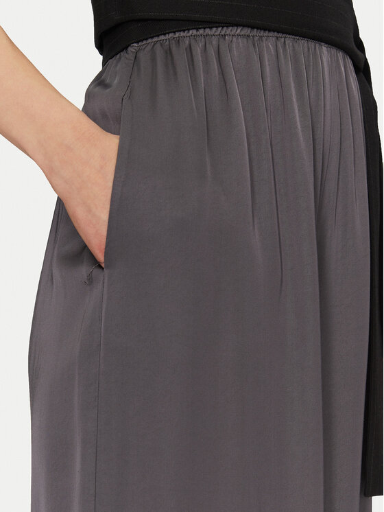 ViCOLO ViCOLO Spodnie materiałowe TB0034 Szary Relaxed Fit