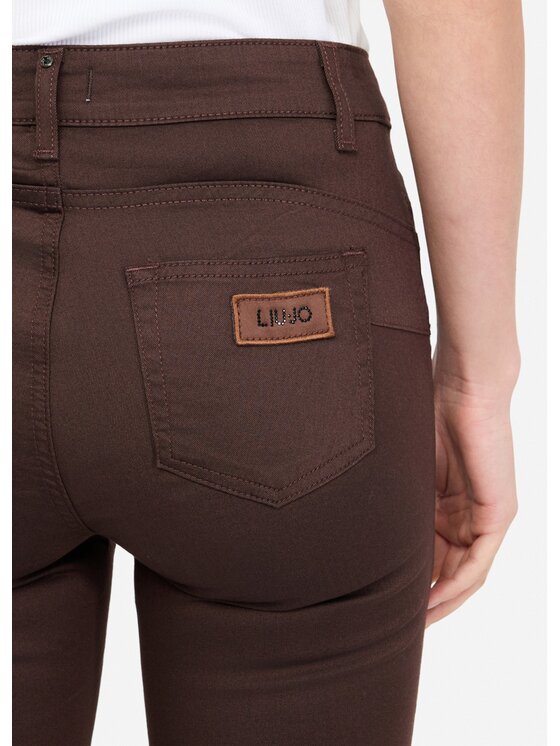 Liu Jo Liu Jo Pantaloni di tessuto MF5305TM14490915 Marrone Slim Fit