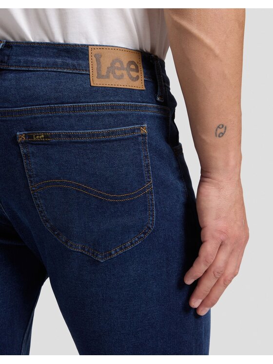 Lee Lee Jeansy RIDER Niebieski Straight Leg